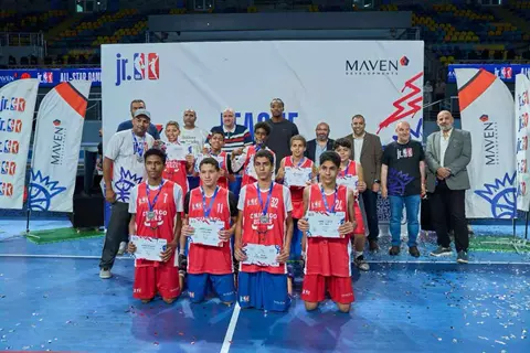 ختام النسخة الثانية من دوري Jr.NBA بشراكة مع مافين للتطوير العقاري